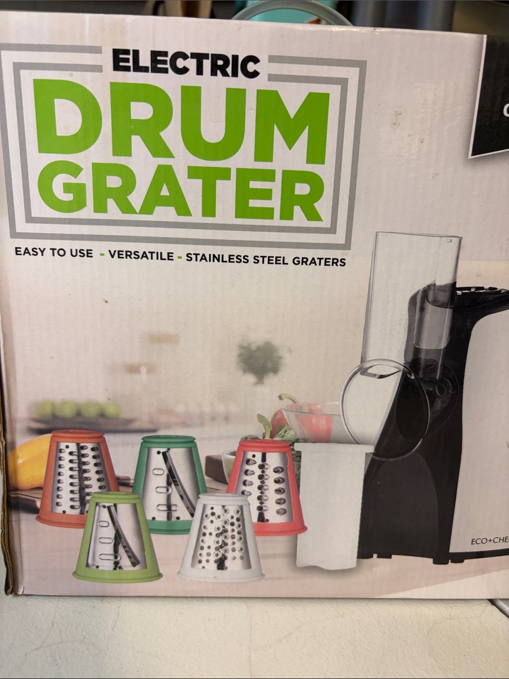 Eco+Chef Electric Drum Grater | NWT
